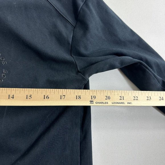 Scotch & Soda Club Nonade Men’s 1/2 Zip Pullover Sweatshirt Black Mens Size M - Picture 6 of 9